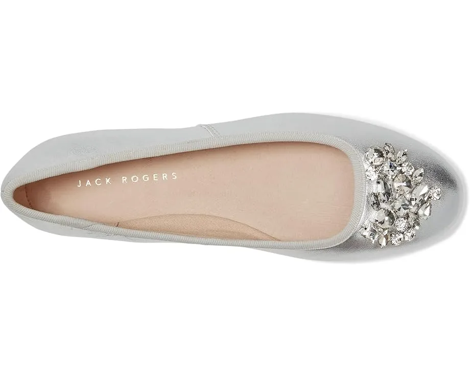 Ellina Jeweled Ballet балетки с декором стразами от Jack Rogers