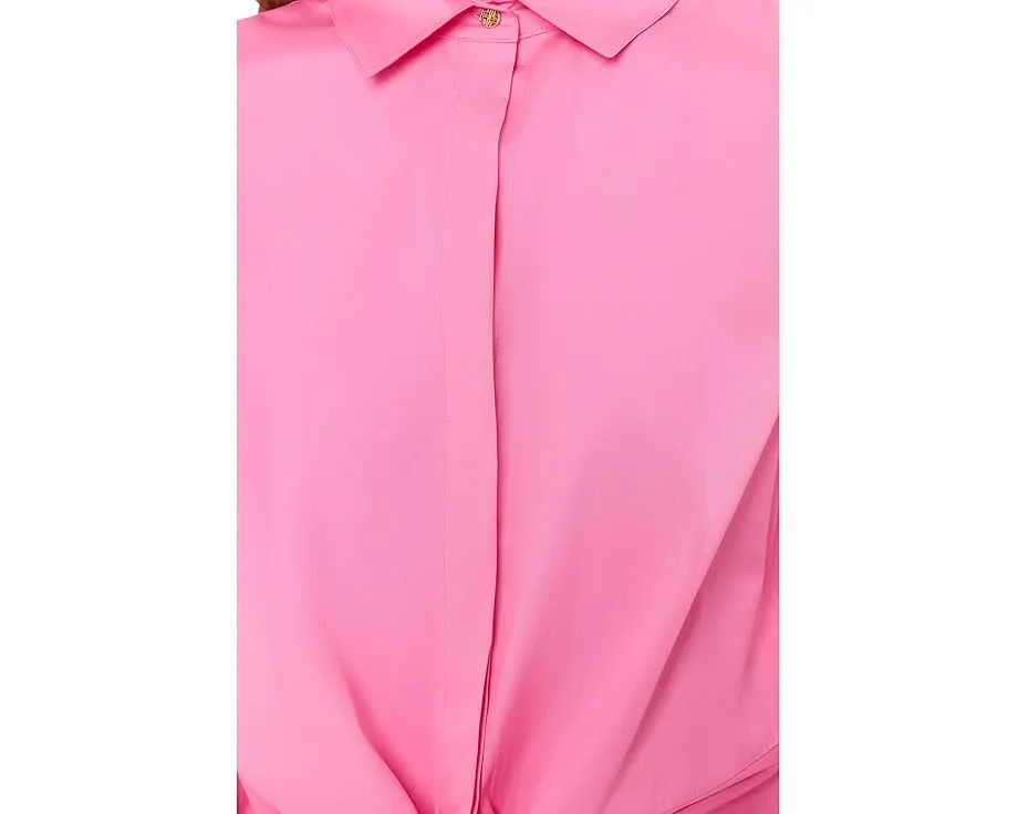 Рубашка Lilly Pulitzer The Tie Lilly с длинными рукавами и завязкой спереди