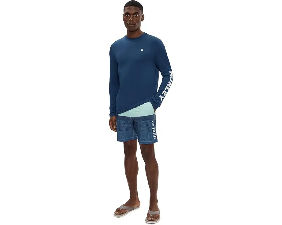 Плавки Hurley Epic Ombre Volley Swim Shorts с UPF 50+ и подкладкой