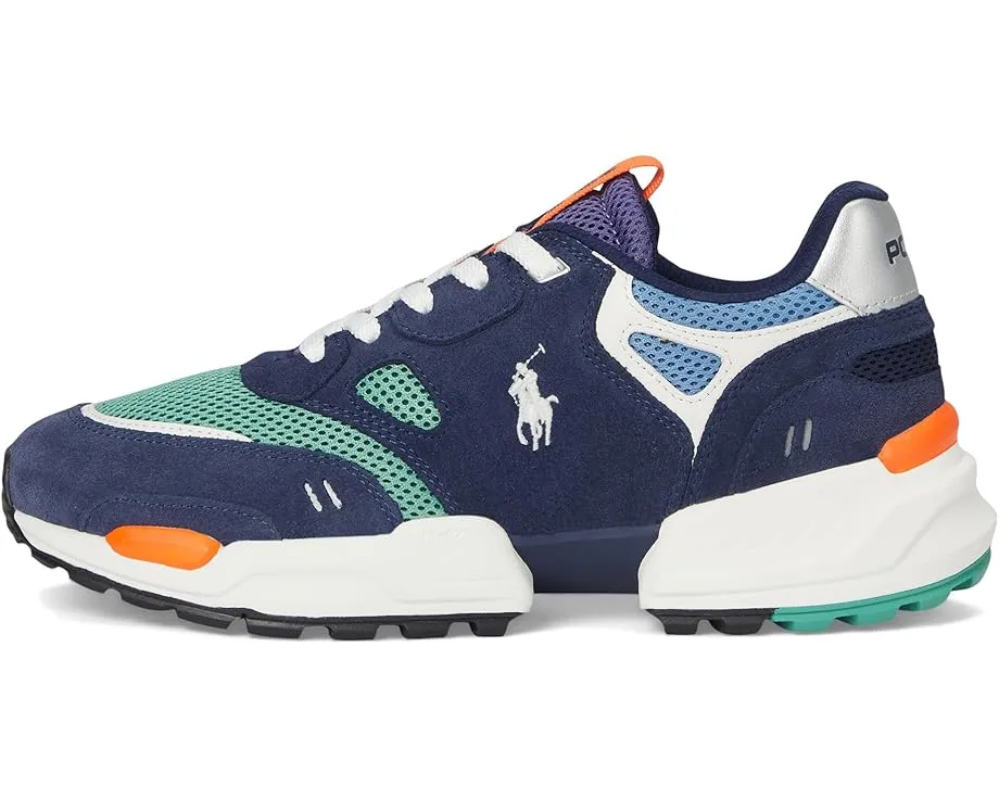 Кроссовки Polo Ralph Lauren Jogger Suede & Mesh с логотипом Pony