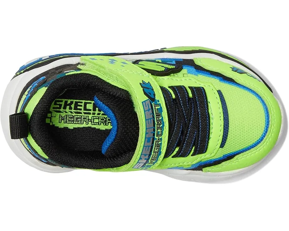 Детские кроссовки SKECHERS KIDS Mega Scene с пиксельным дизайном