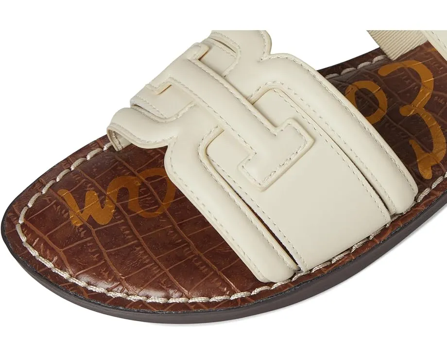 Сандалии Sam Edelman Gabi с двумя ремешками из кожи и логотипом