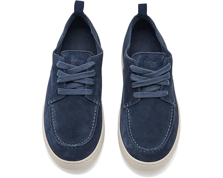 Туфли FitFlop Craft-Q Suede Moc Derby с технологией iQushion