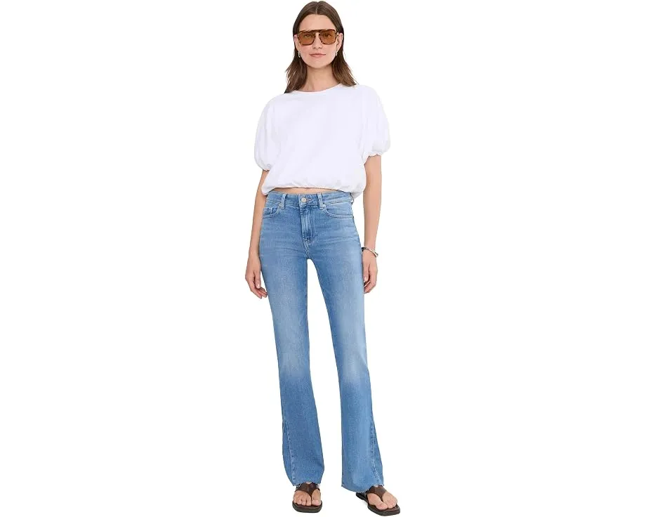 Джинсы 7 For All Mankind The Leggy Bootcut с зауженным силуэтом и расклешенным низом