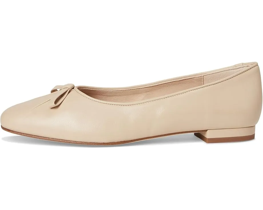 Балетки Poppie с бантом из натуральной кожи от French Sole