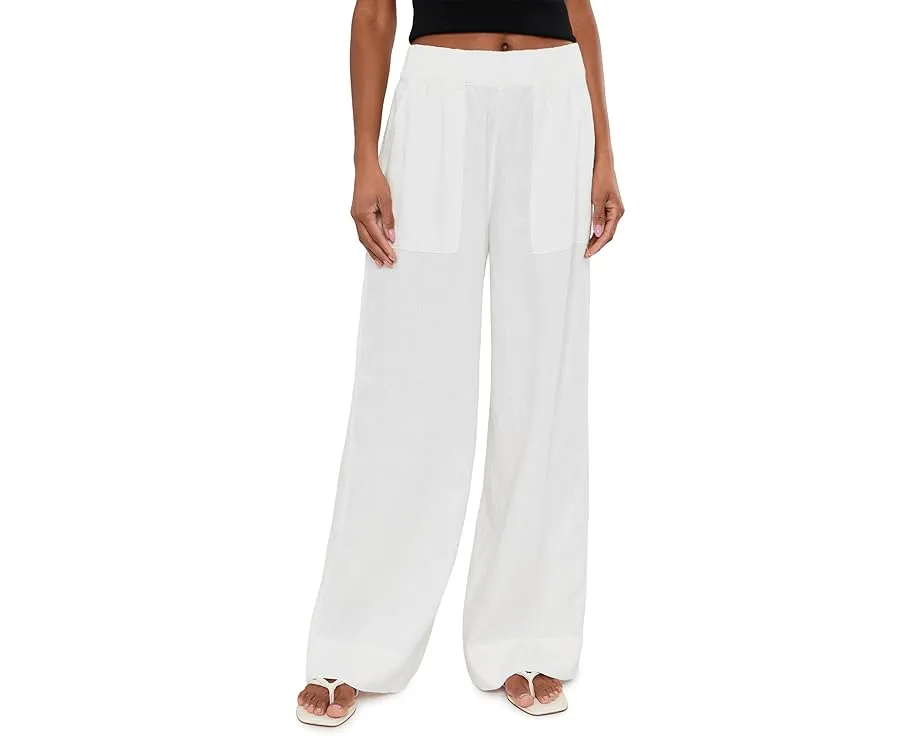 Easy Wide Leg Linen Pants