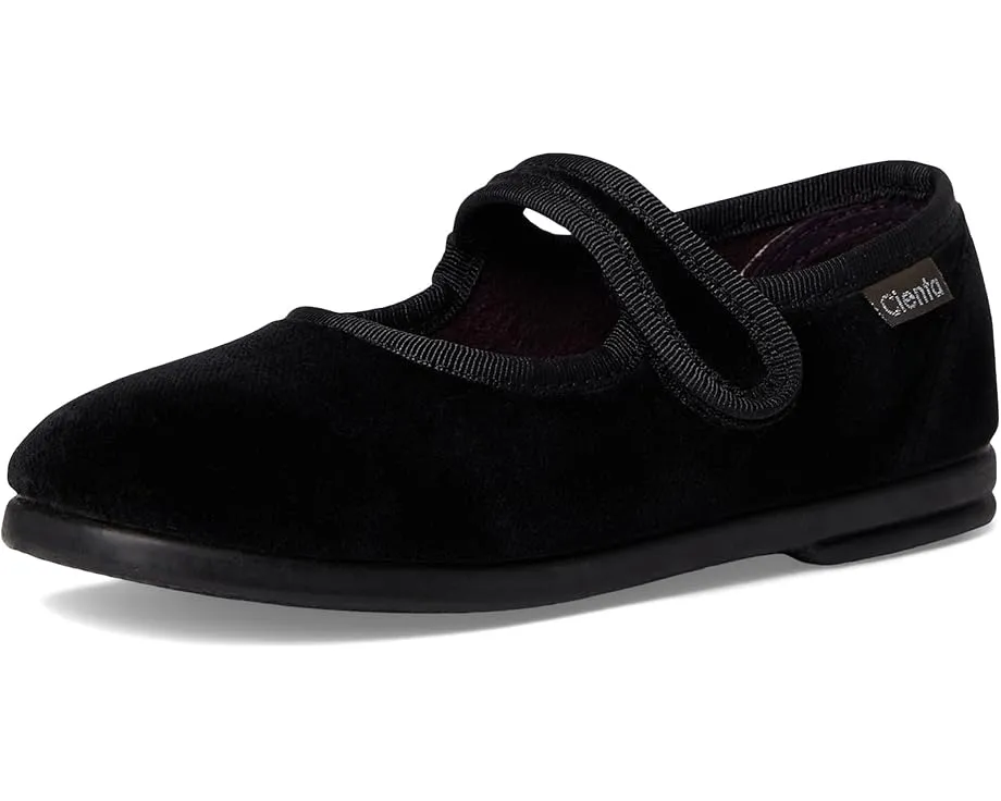 Туфли-лодочки Cienta Kids для девочек на липучке с бархатистым верхом