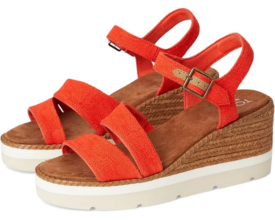 Босоножки TOMS Darya на платформе-клин с регулируемым ремешком