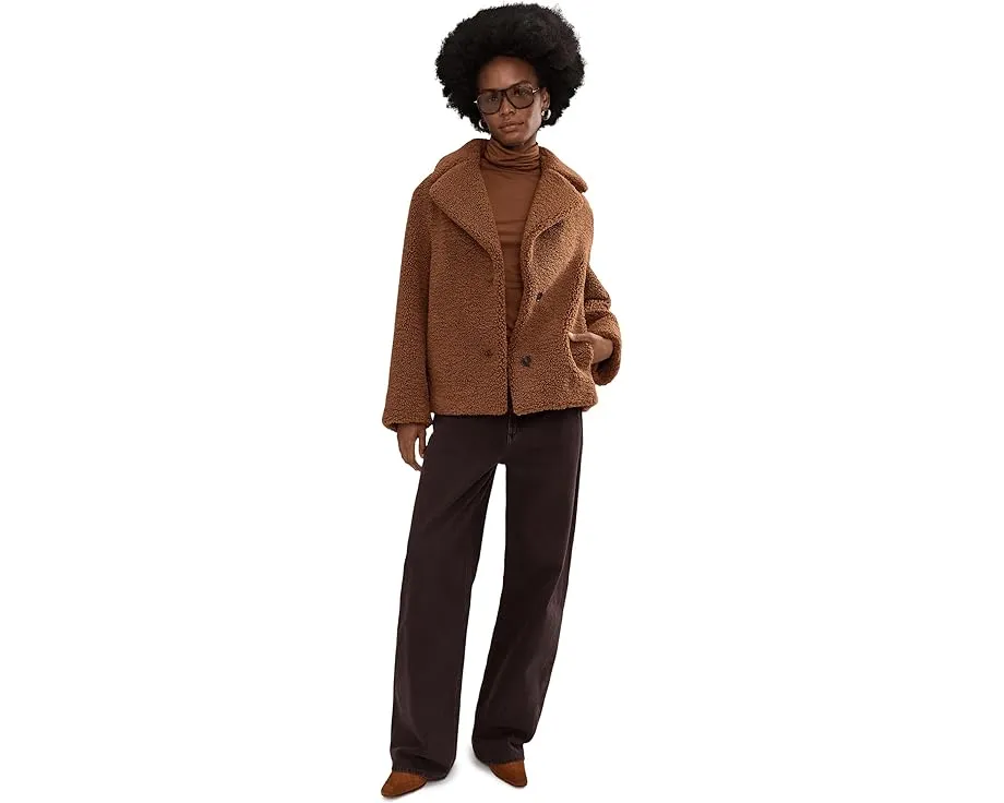 Куртка AllSaints Eddie Faux Teddy из искусственного меха