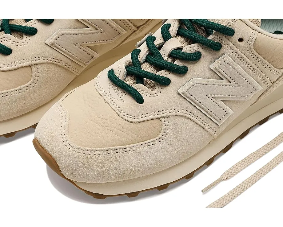 Кроссовки New Balance Classics WL574V2 с верхом из замши и сетки