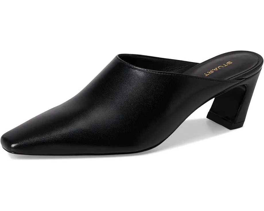 Туфли Stassi Mule 50 Stuart Weitzman с острым носком и скульптурным каблуком