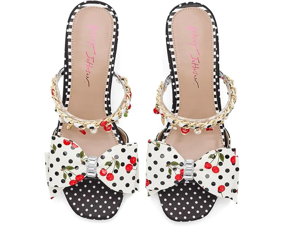 Blue by Betsey Johnson Сандалии на каблуке Kayleen с бантом и стразами