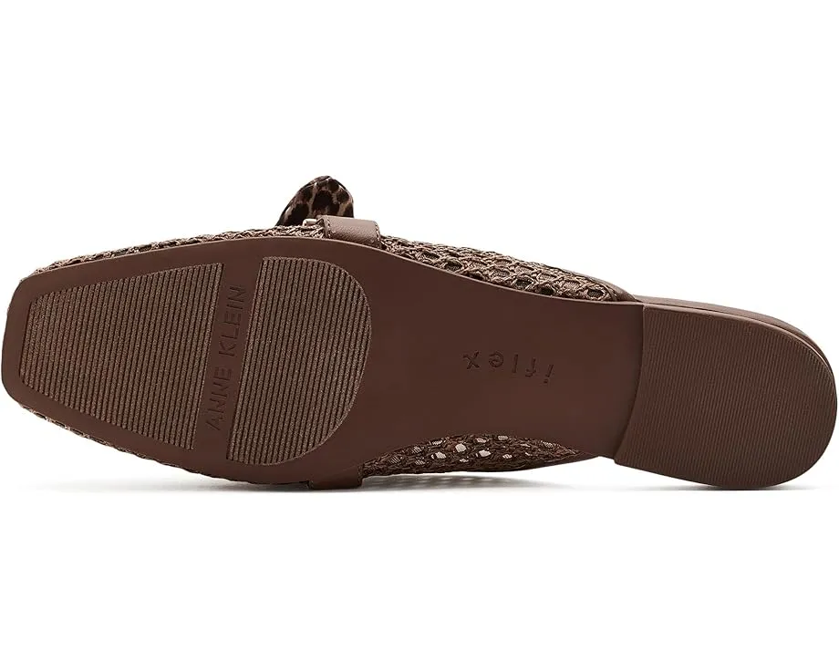 Anne Klein Мюли Avery с леопардовым принтом