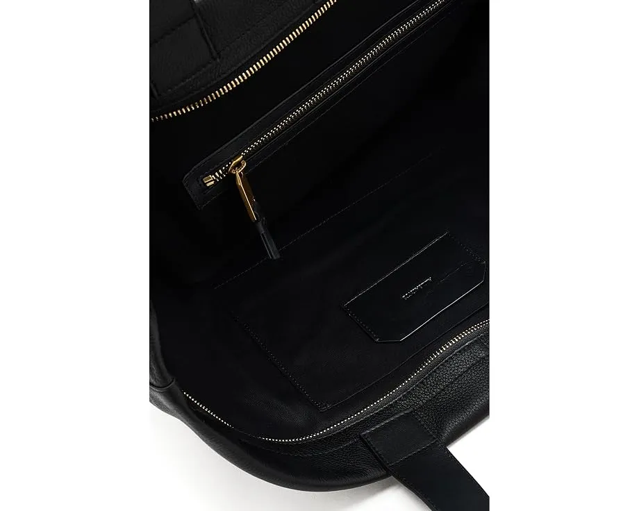 Сумка Alba Zip Tote из натуральной кожи от AllSaints на молнии