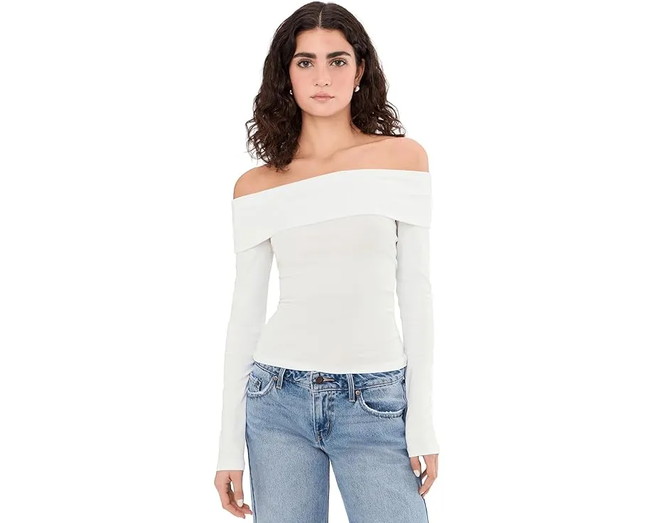 Топ Josie Off Shoulder Long Sleeve Top с открытыми плечами и длинными рукавами