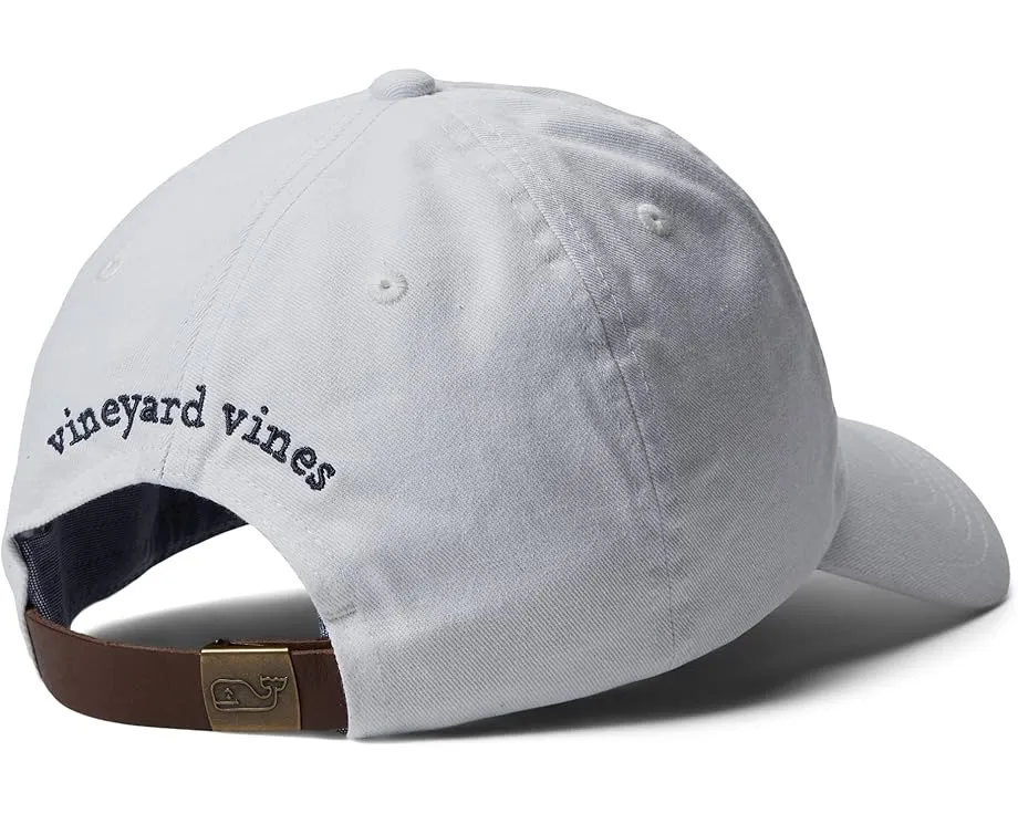 Бейсболка Whale Logo с вышитым китом и регулируемой застежкой Vineyard Vines