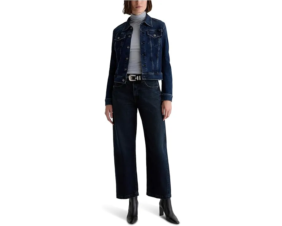 Джинсы AG Jeans Hattie High Rise Barrel с арочной формой штанины