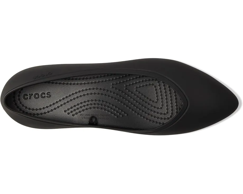 Рабочие балетки Crocs On the Clock с противоскользящей подошвой