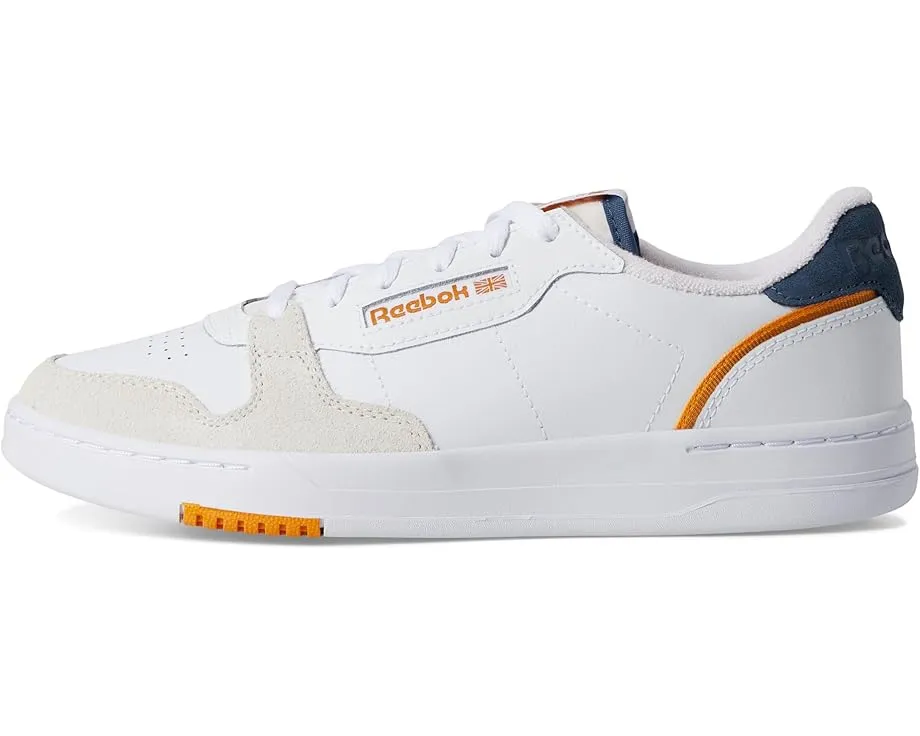 Кроссовки Reebok Phase Court из текстиля и кожи с перфорацией