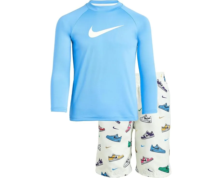 Nike комплект Hydroguard и шорты для плавания (малыши)