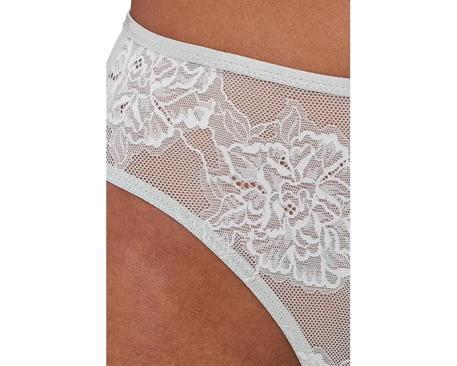 Трусы Wacoal High Cut Brief с кружевом спереди и сеткой сзади