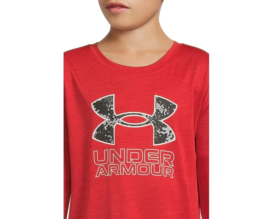 Under Armour Kids Футболка с длинным рукавом Core Logo Twist Tech