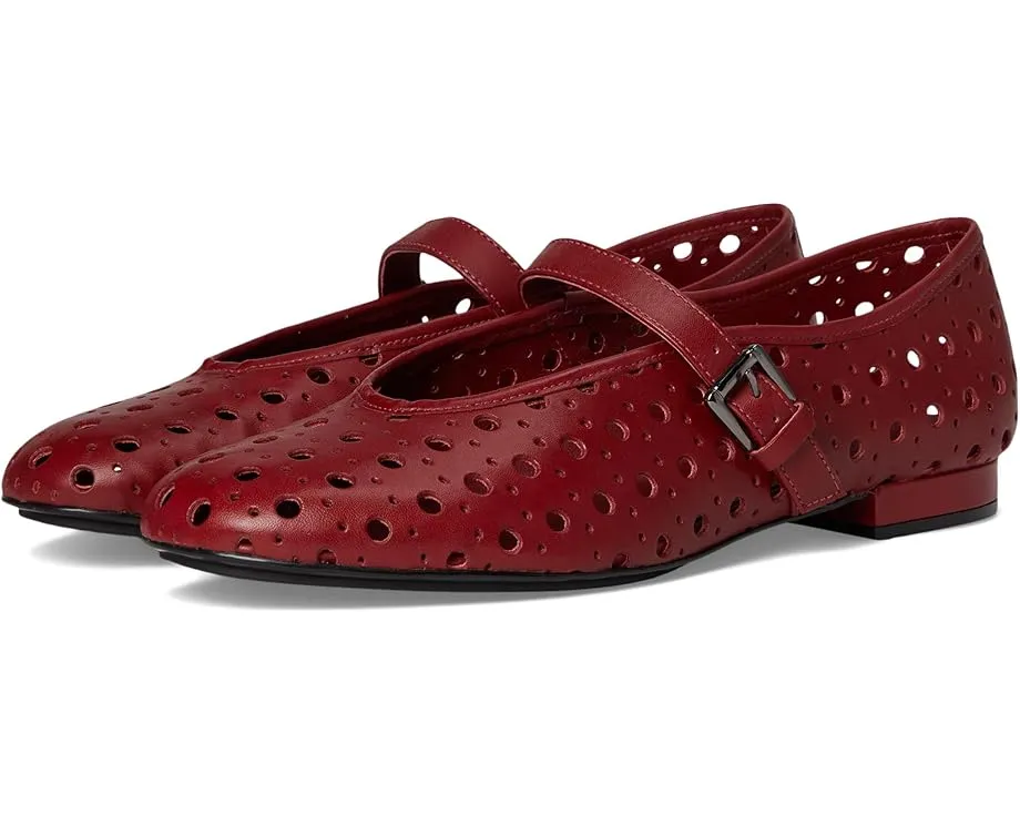 Балетки Bernardo Borden Perf с перфорированной кожей и круглым носком