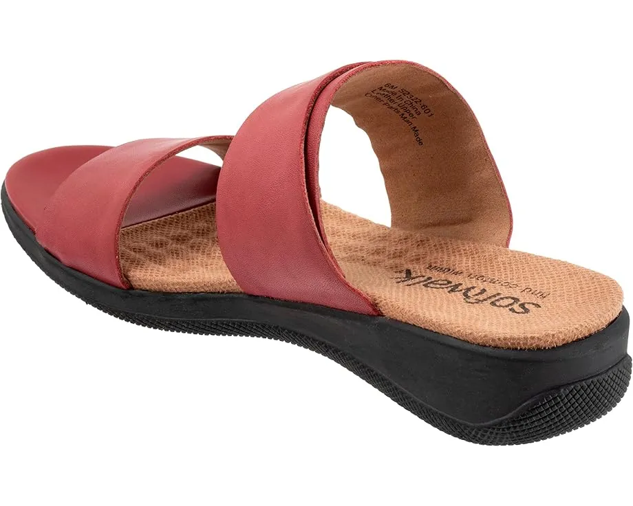 Сандалии SoftWalk Toki с двойными ремешками и стелькой с массажным эффектом