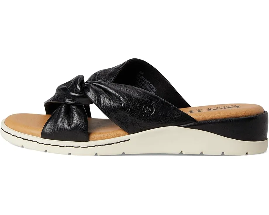 Сандалии Mya от Born с мягкой кожей и клиновидным каблуком