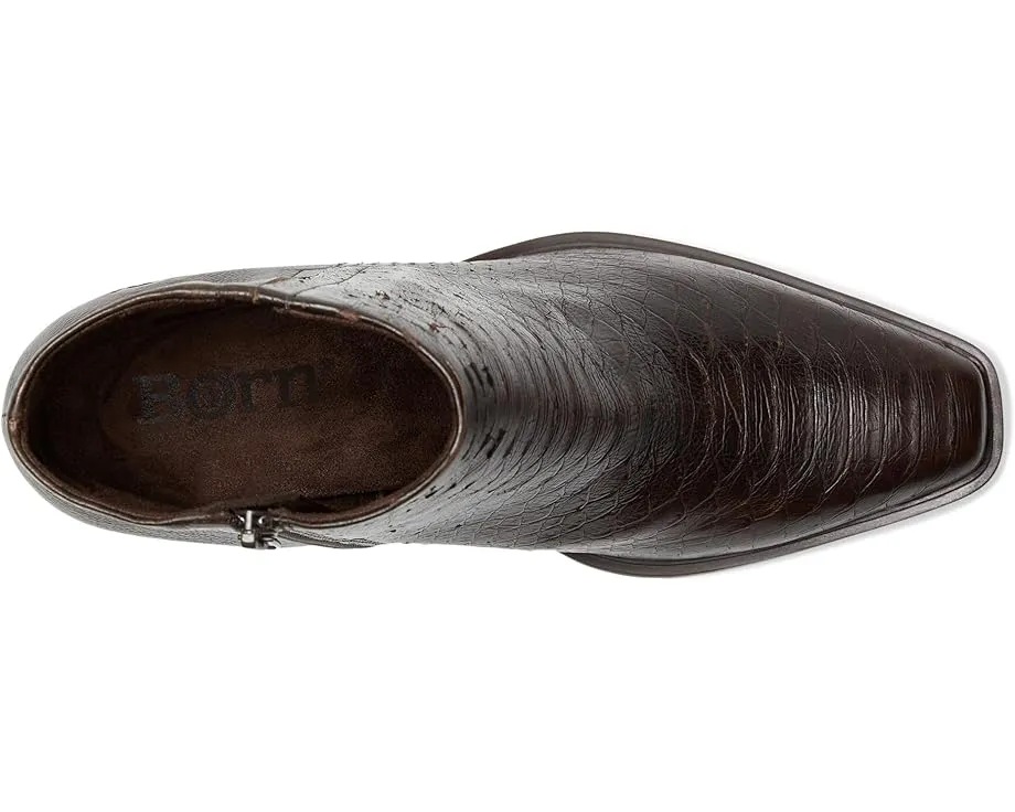 Ботинки Born Aiken с квадратным носком из итальянской кожи и боковой молнией