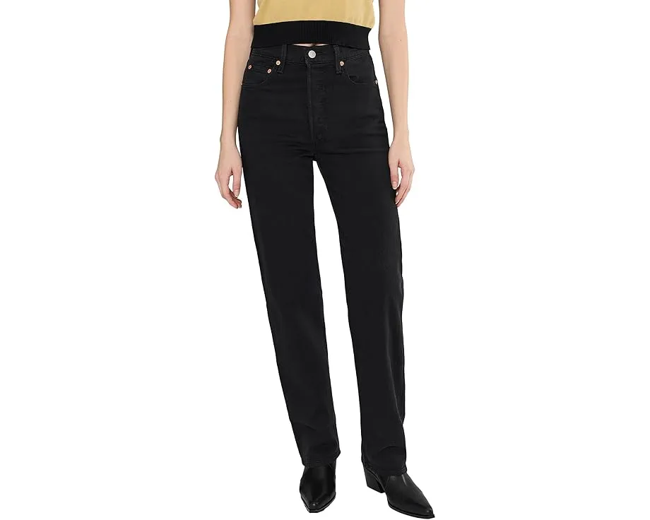 Джинсы Levi's Ribcage Full Length с высокой талией и широкими штанинами