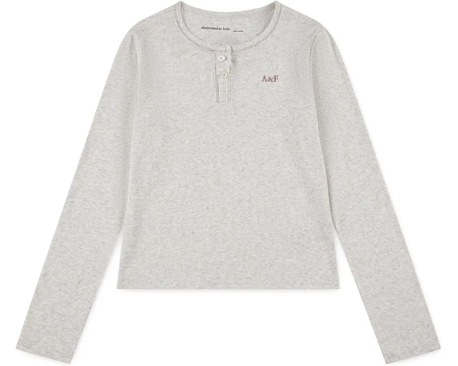 Хенли Essential с длинным рукавом от abercrombie kids