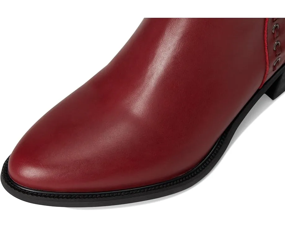 Ботильоны Flight из мягкой кожи с ковбойским стилем и боковой молнией David Tate