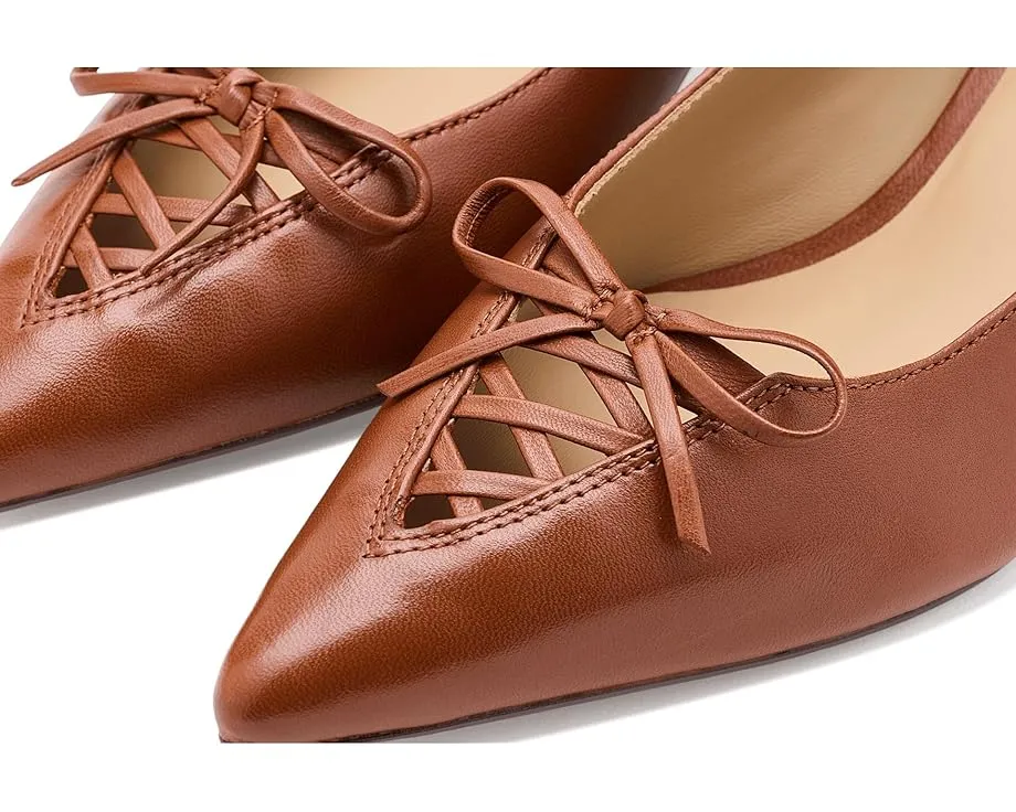 Туфли-лодочки Lauren Ralph Lauren Adrienne на шнуровке из мягкой кожи Nappa