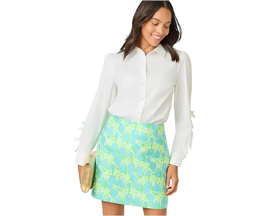 Рубашка The Bow Lilly с деталями в виде бантов от Lilly Pulitzer