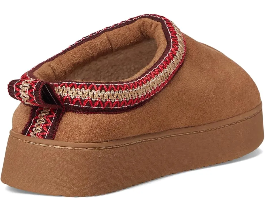 Тапочки-клоги Connway с искусственным мехом и стелькой из пены с памятью формы