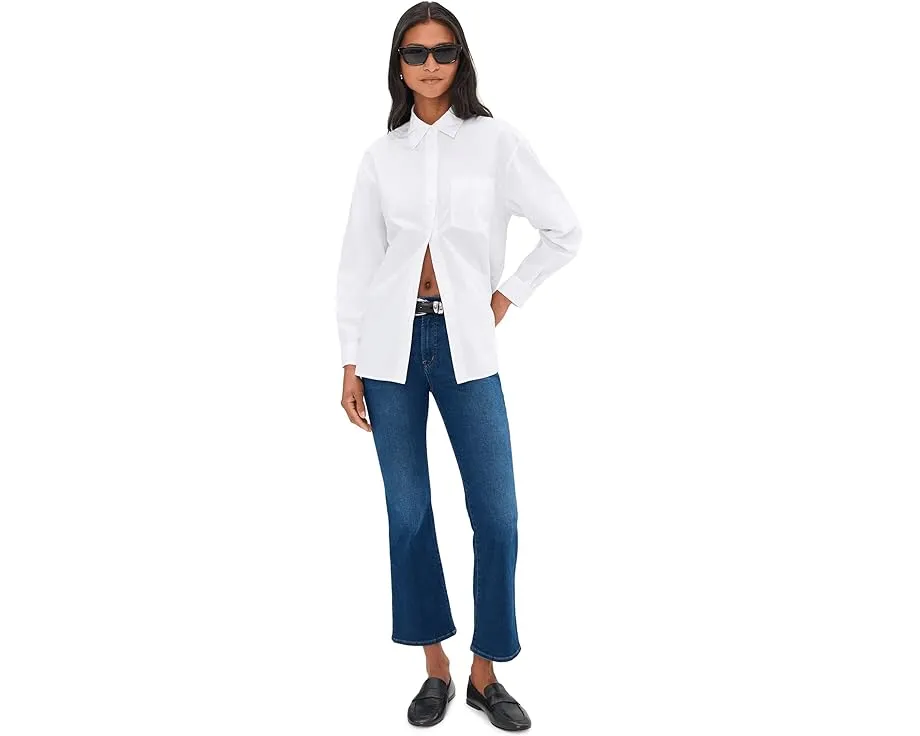 Рубашка Madewell The Easy Shirt In Poplin свободного кроя