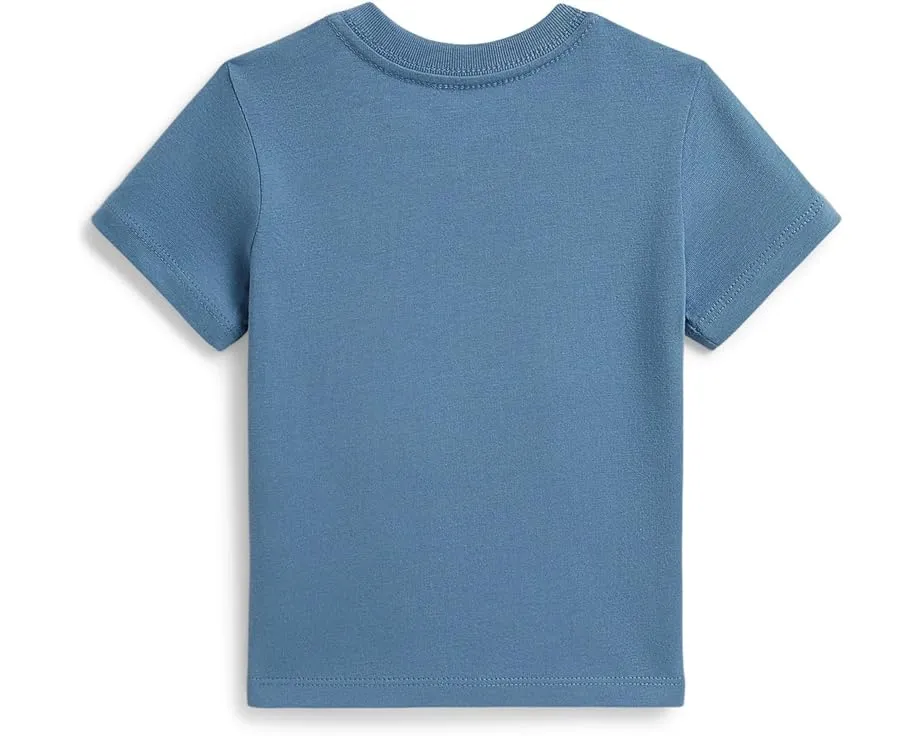 Футболка Polo Bear из хлопкового джерси для младенцев Polo Ralph Lauren Kids