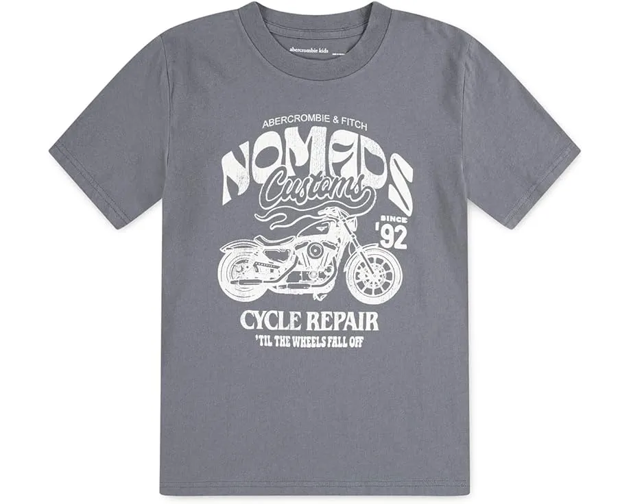 Футболка Nomad для детей с принтом о путешествиях