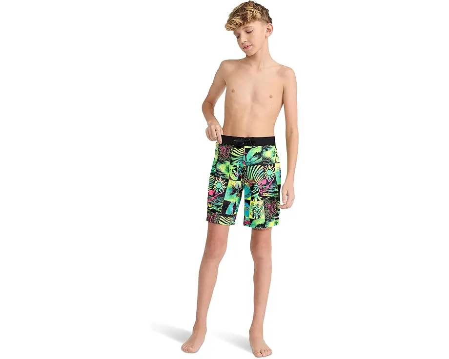 Шорты Hurley Kids Checker Doodle Boardshorts с графическим принтом