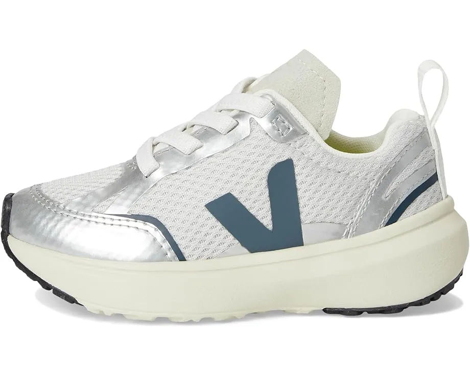 Детские кроссовки VEJA Small Canary Light Alveomesh с сетчатым верхом