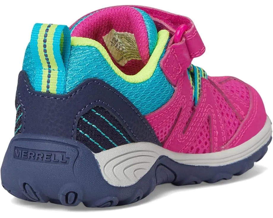 Детская обувь Merrell Kids Ridge Trek с застёжкой на липучке и усиленным сцеплением