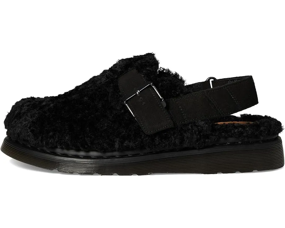 Dr. Martens Jorge II мулы с подкладкой из искусственного меха Borg и регулируемыми ремнями