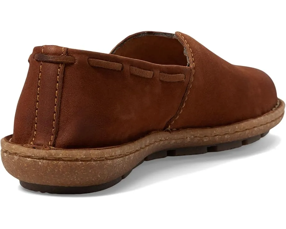 Слипоны Born Naya из мягкого нубука с пробковой стелькой и гибкой подошвой