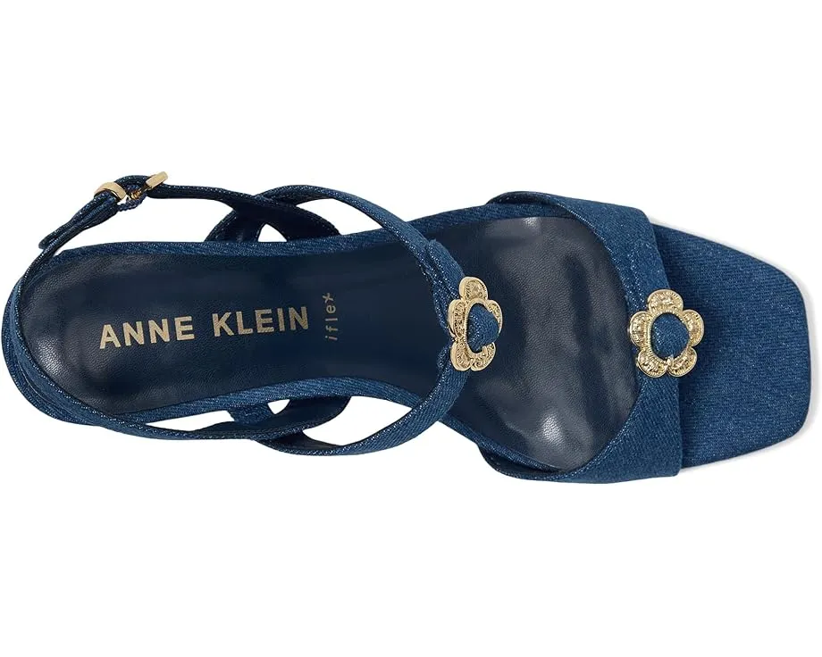 Сандалии Anne Klein Felipa на каблуке с ремешком на щиколотке и технологией iFlex