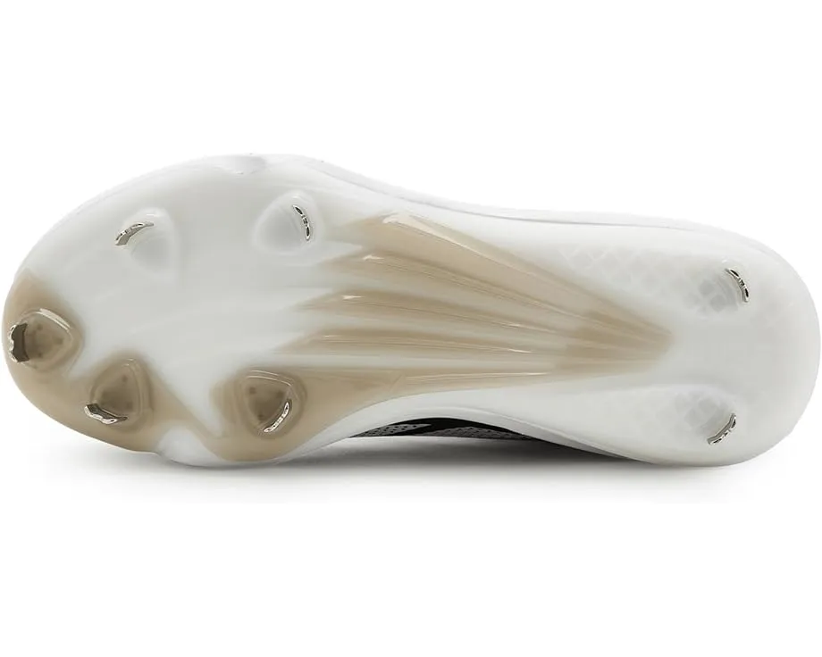 Софтбольные бутсы adiZero Instinct 2.0 от adidas с резиновым верхом и фирменными полосками