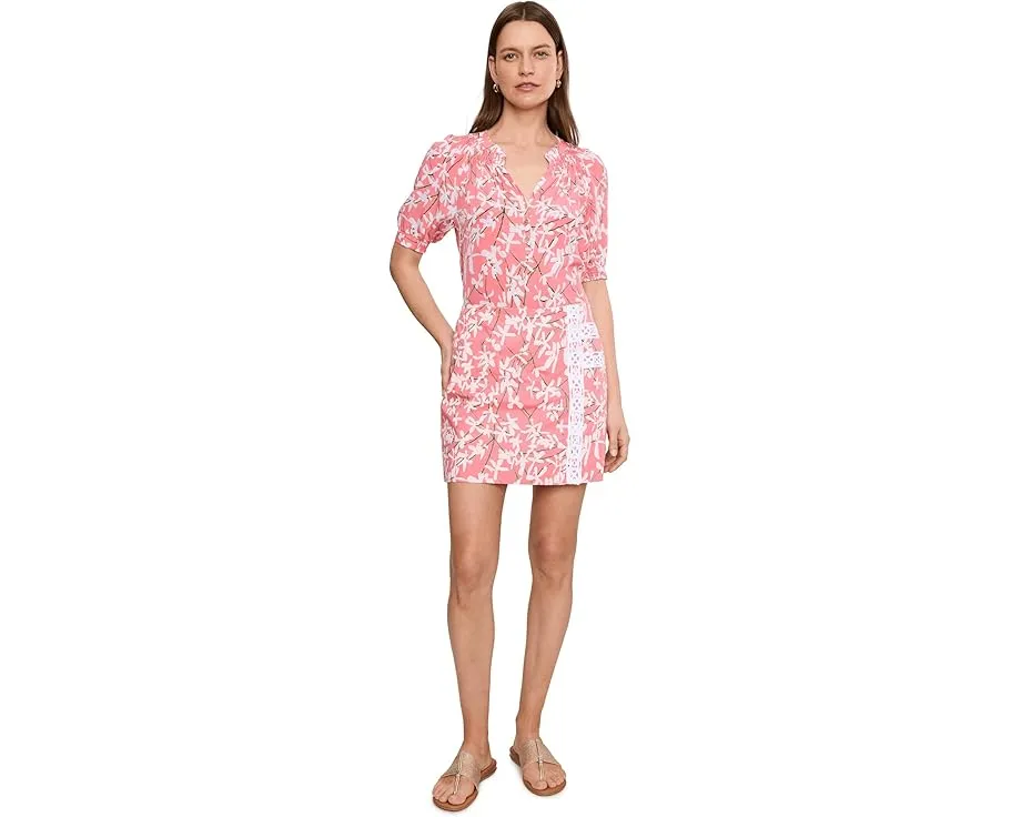Топ Lilly Pulitzer с коротким рукавом Elsa из шелка