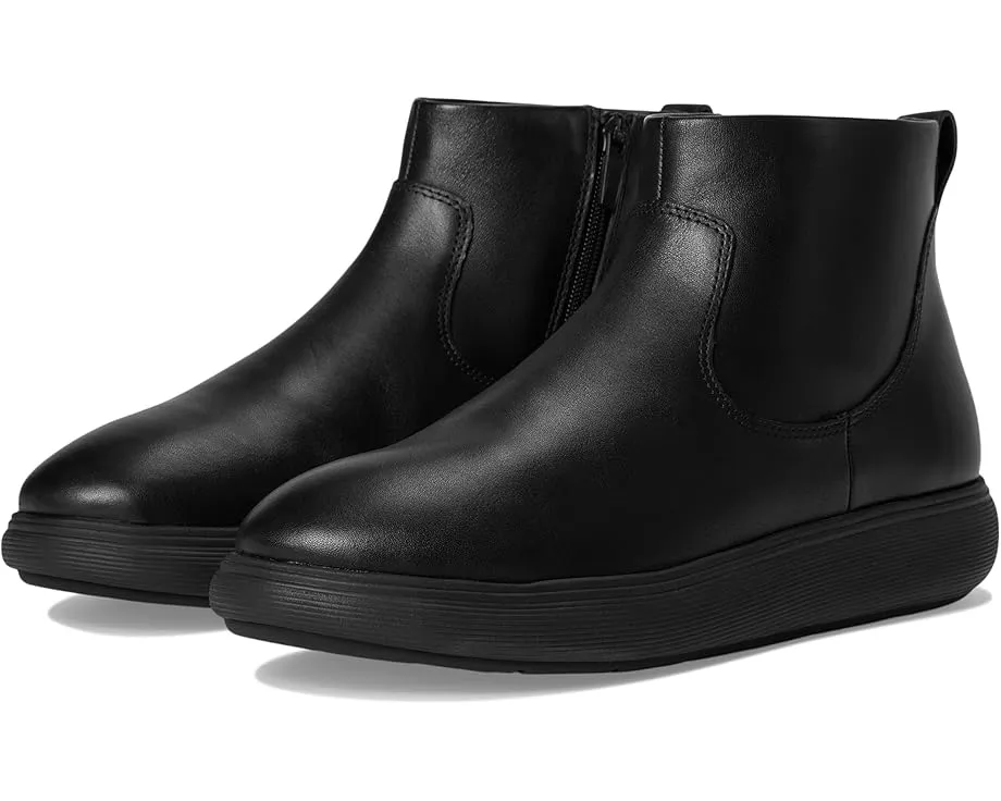 Ботинки FitFlop Iq-comff с молнией на щиколотке из кожи и анатомической стелькой