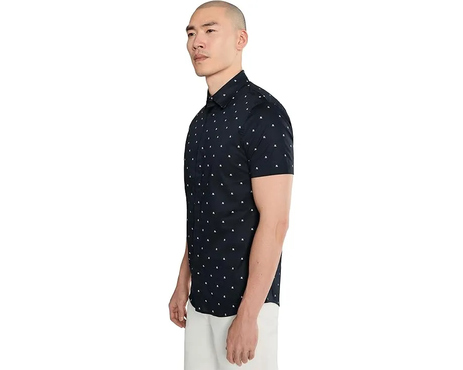 Рубашка Poplin Slim Button Down от Armani Exchange