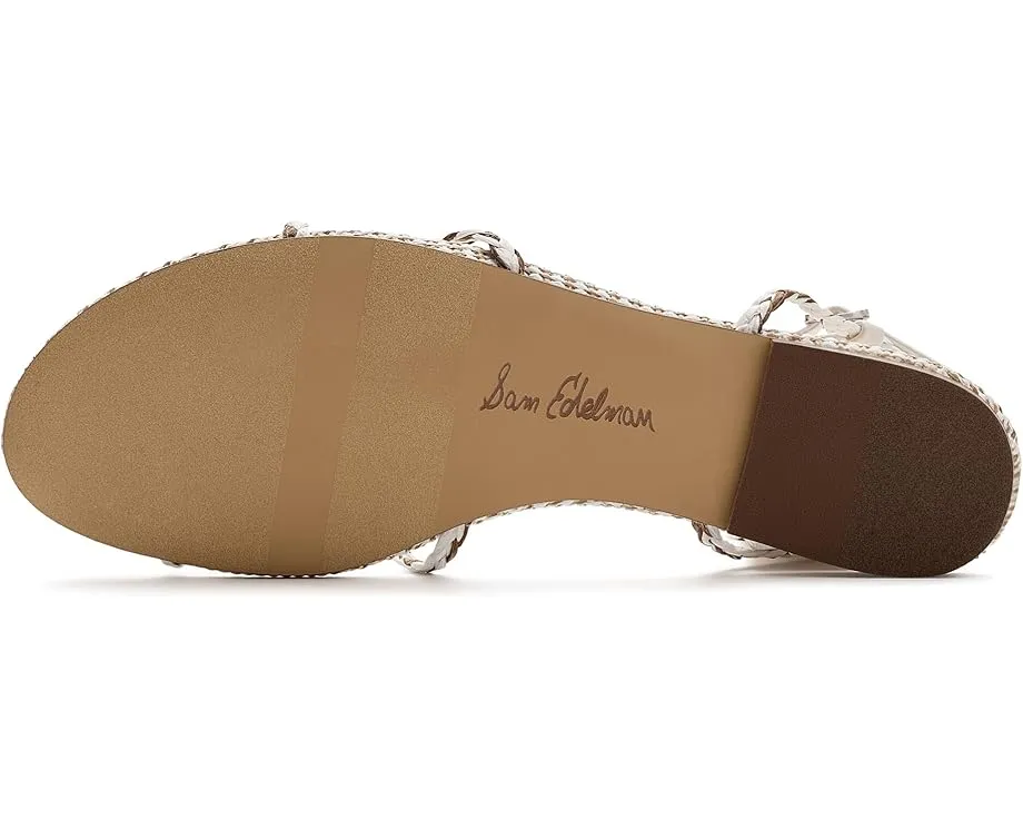 Сандалии Sam Edelman Ellina Braid с плетеными ремешками и круглым носком